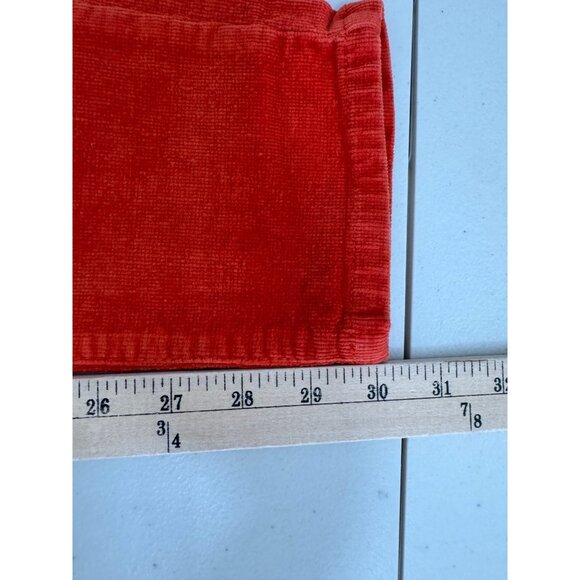 Outback Red Corduroy skinny fit pants Orange red preppy low rise Y2K sz 6 - Picture 7 of 7